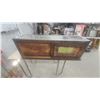 Image 4 : Vintage Curved Glass Retail Display Case with Chrome Frame 12 x 24 x 23" Antique