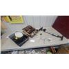 Image 1 : CCM Floor Bicycle Pump with Pressure Gauge, Tackle Box, Mouse Trap and More