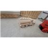Image 5 : Decortive with Metal Frame and Wooden Seat Tricycle and Sleigh Andcwooden Truck and Train plus