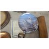 Image 5 : Allen's Toffee Tin, Vintage Flour Sifter, Owl Collector Plate, Rolling Pin, and More