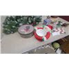 Image 3 : Artificial Christmas Garland with Pinecones, Berries, Faux Snow, Decorative Tin, and More
