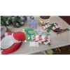 Image 4 : Artificial Christmas Garland with Pinecones, Berries, Faux Snow, Decorative Tin, and More