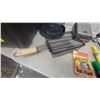 Image 2 : Brinkmann 841-2100-0 Infrared Propane Heater, Grill Basket, Grill Folding Chair Storage Tub, and