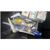 Image 8 : L-Shaped Shelf Support Brackets, Orange Strapping Rolls, Electical and More