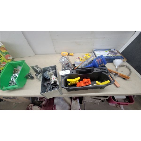 Irwin Quick-Grip Bar Clamps, Caster Wheels, Eye Bolts, Shackles, and More