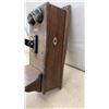 Image 5 : Antique Western Electric Wall-Mounted Magneto Crank Telephone, Missing Receiver & Crank