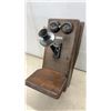 Image 6 : Antique Western Electric Wall-Mounted Magneto Crank Telephone, Missing Receiver & Crank