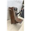 Image 7 : Antique Western Electric Wall-Mounted Magneto Crank Telephone, Missing Receiver & Crank