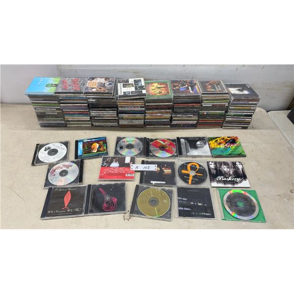 Large Collection of Music CDs Including Gin Blossoms, SWV, Relient K, and More