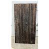 Image 5 : Rustic Reclaimed Wood Barn Door with Z-Brace Construction, Approx 60 x 33"