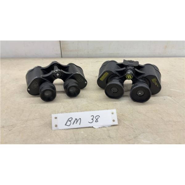 Fuji Tokyo Coated 8 x 30 and Bushnell 7 x 35 Binoculars