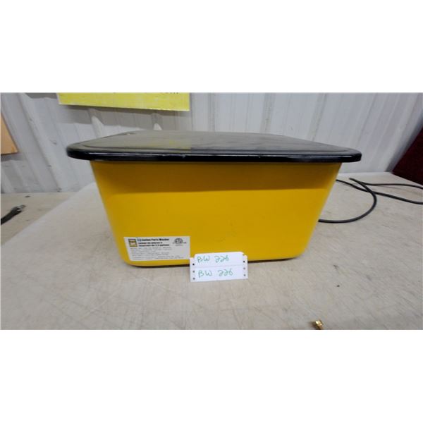 Power Fist 3.5-Gallon Parts Washer with Pump and Flexible Nozzle
