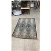 Image 1 : CRL Davis Moonlight Collection Area Rug in Brown, 5' 3 x 7"' 7"