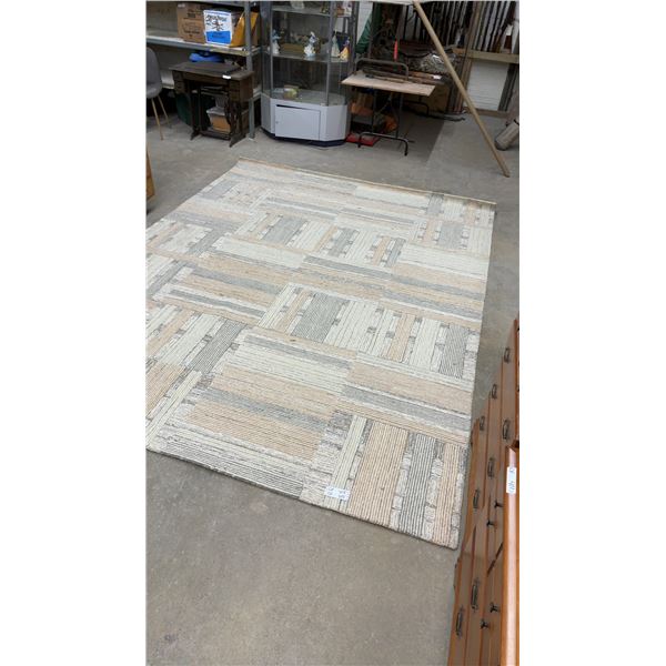 Timeless II Hand-Tufted Wool Area Rug, Model MTTL02A, 9' X 12'