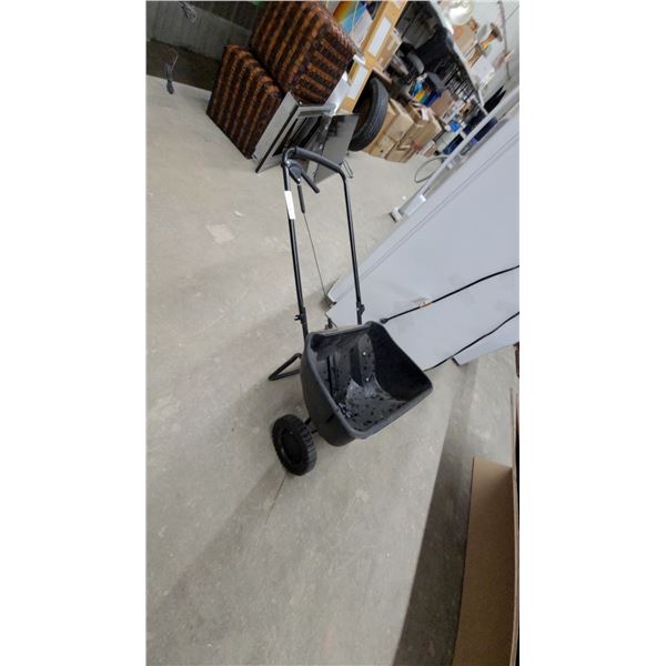 Yardworks Model YSB10M Walk-Behind Broadcast Spreader