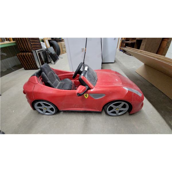 Ferrari F12berlinetta Children's Electric Bstttery Ride-On Car, Red