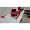 Image 4 : Streamridge Baby Boggan Wooden Sled with Buffalo Plaid Pad and Safety Harness