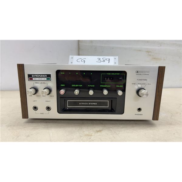 Pioneer H-R100 8-Track Stereo Tape Recorder/Player with Dolby Noise Reduction