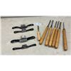 Image 1 : Stanley No. 53 and No. 63 Spokeshaves, Wood Lathe Chisels, and More
