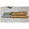 Image 6 : Stanley No. 53 and No. 63 Spokeshaves, Wood Lathe Chisels, and More