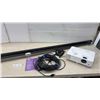 Image 1 : BenQ TH585 Full HD 1080p DLP Projector with Ceiling Mount, 100" Screen, 50 FT HDMI Cable, Manual