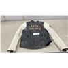 Image 1 : Harley-Davidson Genuine MotorClothes Two-Tone Perforated Leather Motorcycle Jacket, Size Medium