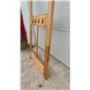 Image 5 : Wooden Screen Door Frame with Pine Tree Cutout Design, 32 x 81"