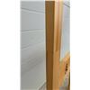 Image 7 : Wooden Screen Door Frame with Pine Tree Cutout Design, 32 x 81"
