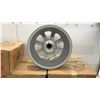 Image 4 : 4 Mangels Alloy Wheels, 16 x 7", Silver Multi-Spoke Design with Polished Lip