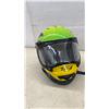 Image 5 : Arctic Cat Full-Face DOT-Certified Helmet, Green, Red, Black, and Yellow Graphic Design, Sz XL