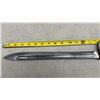 Image 3 : German Model 1884/98 Bayonet with Metal Scabbard, 20" Overall Length
