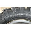 Image 4 : Pair of Craftsman 16 x 6.50-8 Utility Tires on 8" Wheels with Lug Tread Pattern