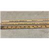 Image 4 : Vintage Promotional Wooden Yardsticks, Benjamin Moore, John Deere, Thompson Products, and More