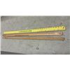 Image 6 : Vintage Promotional Wooden Yardsticks, Benjamin Moore, John Deere, Thompson Products, and More