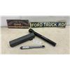 Image 1 : Pittsburgh Click-Type Torque Wrench with Case, Smith & Wesson Flashlight, Metal Signs, and More