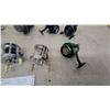 Image 2 : Collection of Vintage and Modern Fishing Reels Including Garcia Ambassadeur and Zebco and More