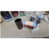 Image 4 : NOMA Dickensville Collectables Porcelain Lighted Bank House, Miniature Trees, and More