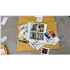 Image 10 : Stamp Collection with 1981-86 Worldwide Supplement Album, Loose USA & Canada Stamps, and More
