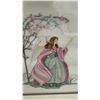 Image 7 : Four Framed Needlepoint Artworks Depicting Angels and Figures, Largest 16 x 20"