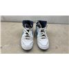 Image 4 : Nike Court Force High Sneakers in White, Navy Blue, and Light Blue, Sz 11