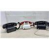 Image 2 : Three Vintage Rotary Dial Desk Telephones