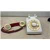 Image 4 : Three Vintage Rotary Dial Desk Telephones