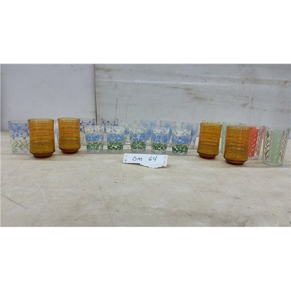 Vintage Juice Glasses Hock Glasses (22)