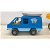 Image 4 : Fisher-Price Mobile TV Unit, Husky Helper Front Loader & Jalopy