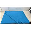 Image 10 : 2 Plessis Woollen Mills Ltd. Wool Blankets, Blue and Red