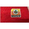 Image 2 : 2 Plessis Woollen Mills Ltd. Wool Blankets, Blue and Red