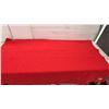 Image 5 : 2 Plessis Woollen Mills Ltd. Wool Blankets, Blue and Red