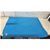 Image 9 : 2 Plessis Woollen Mills Ltd. Wool Blankets, Blue and Red