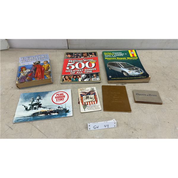 Rolling Stone 500 Greatest Songs Special Edition, Haynes Dodge Caravan Manual, and More