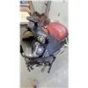 Image 4 : Western Show Parade Saddle with Red Seat, Black Basketweave Leather, Silver Conchos, 16"